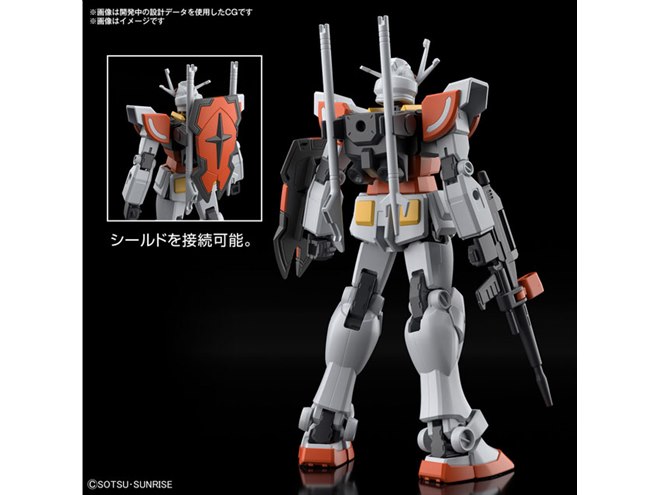 1,100円のガンプラ「ENTRY GRADE 1/144 ラーガンダム」が10/7