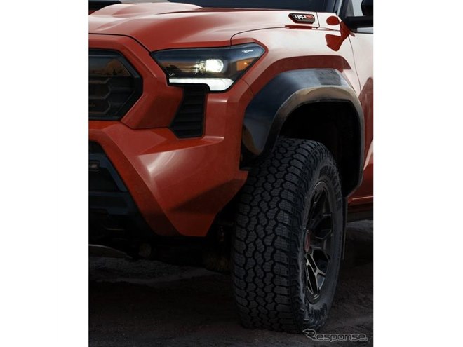 トヨタ『タコマ』新型、「TRDプロ」に新色オレンジ…米国で設定 - 価格.com