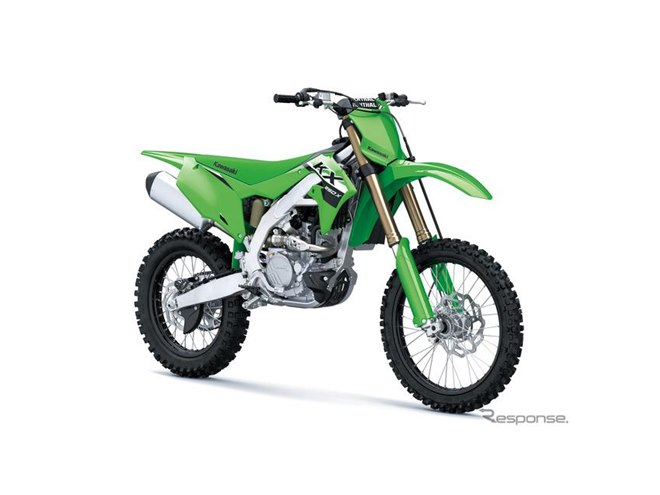 カワサキ KX450/KX450X がフルモデルチェンジ、KX/KLXシリーズ2024年