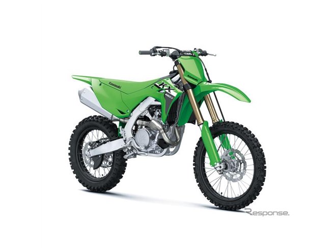 カワサキ KX450/KX450X がフルモデルチェンジ、KX/KLXシリーズ2024年
