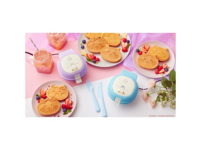 CCP、にっこり笑う「ハチワレ」の焼き目を楽しめるパンケーキメーカー