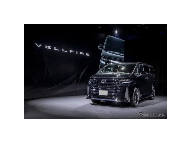 トヨタ ヴェルファイア 新型】漆黒メッキの外装とターボエンジンで