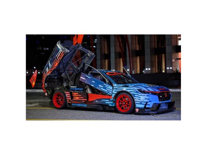 800馬力の『CR-V』、「究極ビースト」はインディカーエンジン搭載