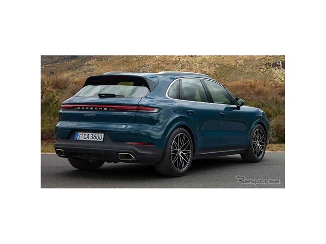 ポルシェ カイエン 改良新型、内外装が新デザインに…「S」はV6を