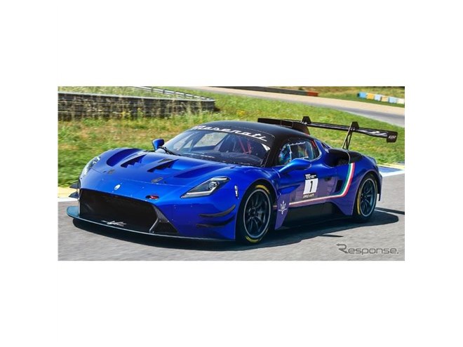 マセラティ『MC20』にレーシングカー、621馬力のV6ツインターボ搭載