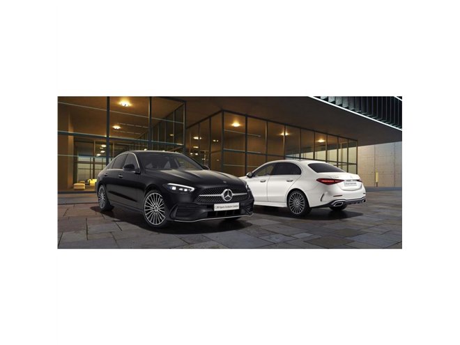 装備を充実させた最上級の「メルセデス・ベンツCクラス セダン」 200台