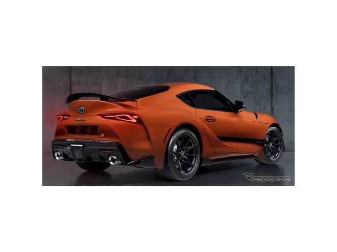 トヨタ『スープラ』にミカン色の限定車、リアスポイラーは角度調整式