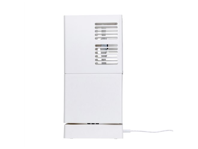 スリーアール、”冷たいのに濡れない”加湿器にもなる「Qurra 冷風扇