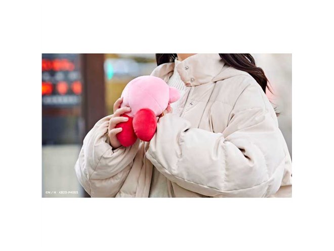 CCP、電気カイロとして使える「カービィ」ぬいぐるみの予約受付開始