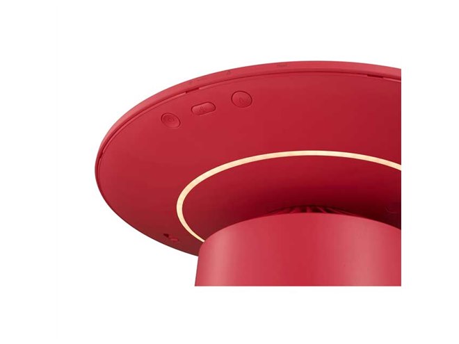 LG、テーブルやQi充電機能を備えた360度型空気清浄機「PuriCare