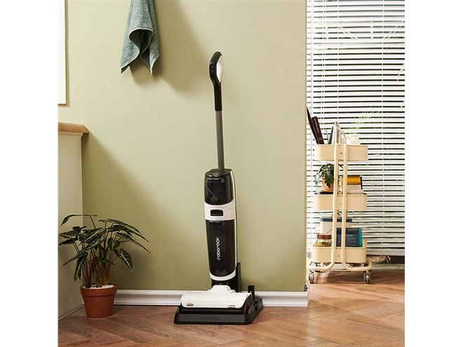 水拭き掃除機 ローラーブラシ自動洗浄 コードレス スティック掃除機 3in1 Dyad Pro | ロボロック 日本公式サイト