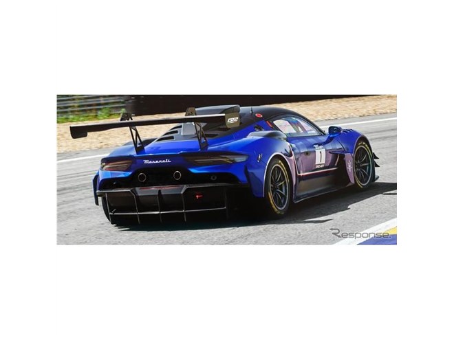 マセラティ『MC20』、レーシングカー「GT2」は621馬力…2024年の欧州GT