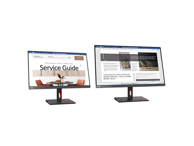 25,300円～、レノボから“目の健康にも配慮した”23.8型/27型液晶