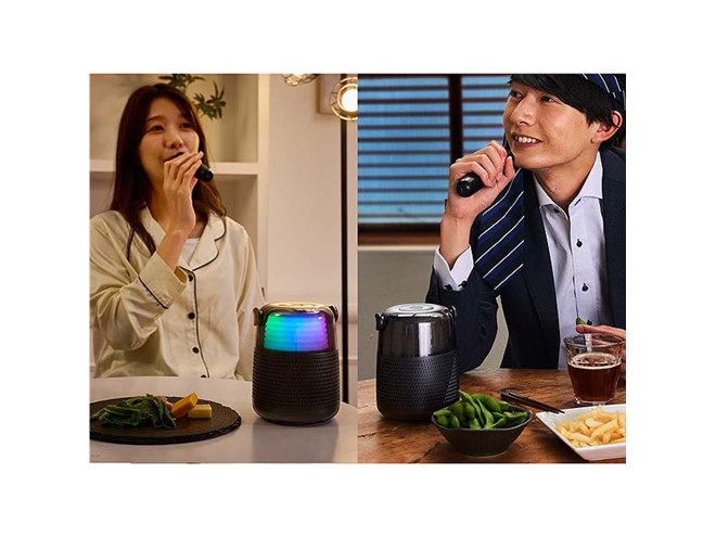 ライソン、カラオケができる「よいどれスピーカー&マイク