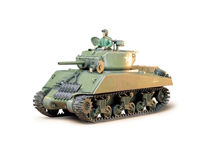 第二次大戦中の戦車「M4シャーマン“ジャンボ”」の1/35スケール模型が本日26日発売 - 価格.com