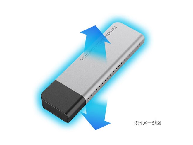 ロジテック、隣のUSBポートに干渉しないスティック型SSD - 価格.com