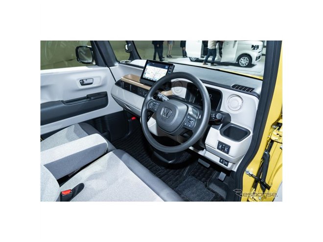 ホンダ N-BOX 新型】ノイズレスな視界で、運転がしやすい…標準タイプ