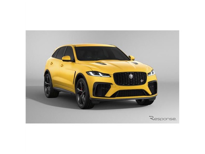 ジャガー F-PACE、特別カラー採用の日本独自の限定モデル発売 - 価格.com