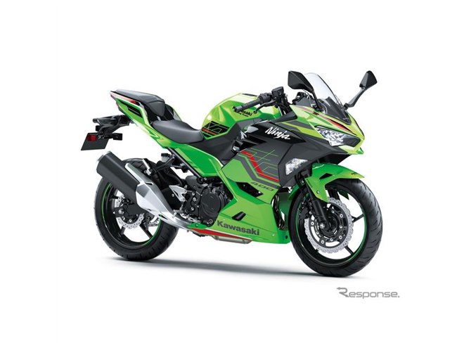 カワサキ Ninja 400、2024年モデル発売へ…カラー＆グラフィック変更