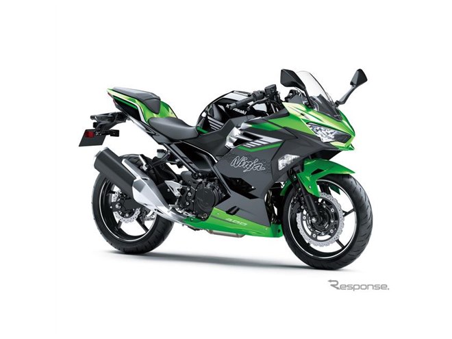 カワサキ Ninja 400、2024年モデル発売へ…カラー＆グラフィック変更