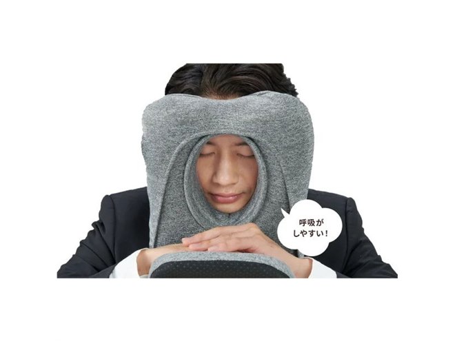 昼寝の跡が付きづらい「午後のまくら」、最大60分カウントダウン