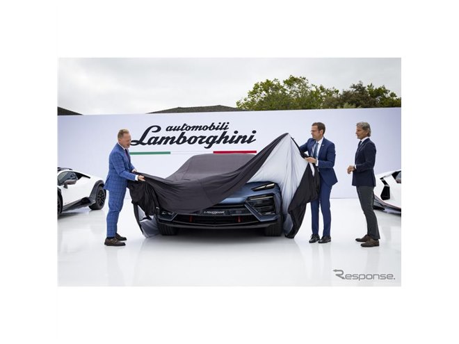 ランボルギーニ初のEV、パワーは1360馬力以上…コンセプトカー