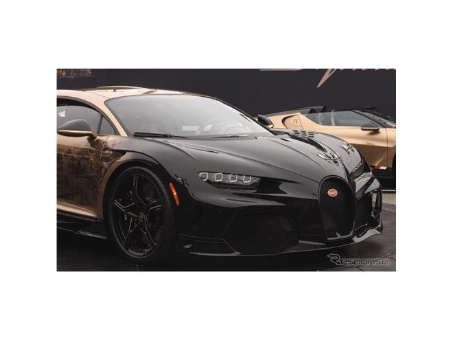 ブガッティ『シロン』に1台限り、「黄金時代」仕様が登場…内外装に45台