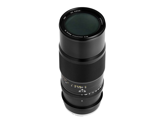 中一光学、「APO 200mm F4 MACRO 1X」キヤノンEF/ニコンF/ペンタックス