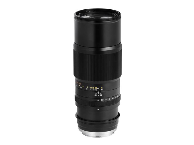 中一光学、「APO 200mm F4 MACRO 1X」キヤノンEF/ニコンF/ペンタックス