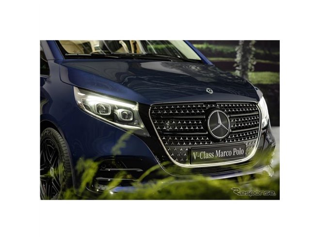 メルセデスベンツ『Vクラス』、キャンピングカー「マルコポーロ」も新