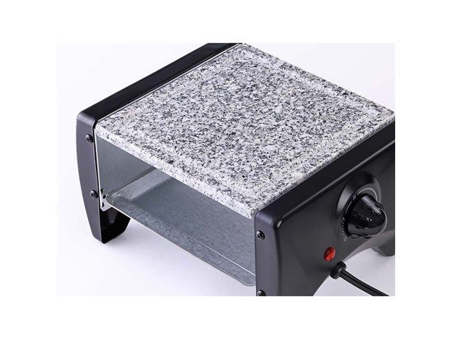 厚さ約1.5cmの天然花崗岩プレートを採用した「ジャンボ石焼肉グリル
