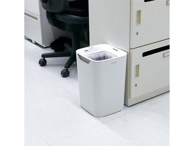 ❤️断捨離SALE❤️ページ ライソン、容量16Lの電動ゴミ箱「とじたろう 自動封印ゴミ箱