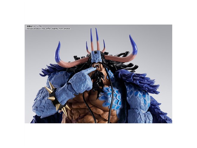 百獣のカイドウ」が全高約245mmでS.H.Figuarts化、5種類の表情