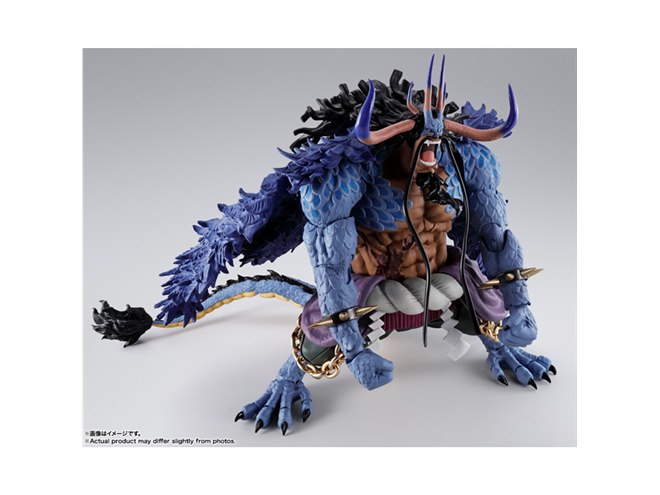 百獣のカイドウ」が全高約245mmでS.H.Figuarts化、5種類の表情