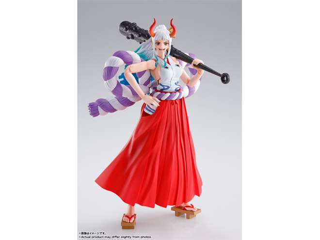 ワンピース」ヤマトがS.H.Figuartsで立体化、袴の一部に軟質パーツを
