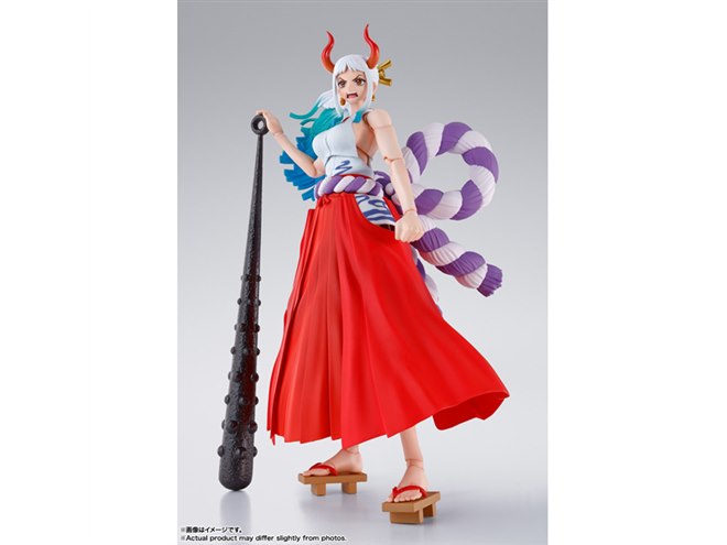 ワンピース」ヤマトがS.H.Figuartsで立体化、袴の一部に軟質パーツを