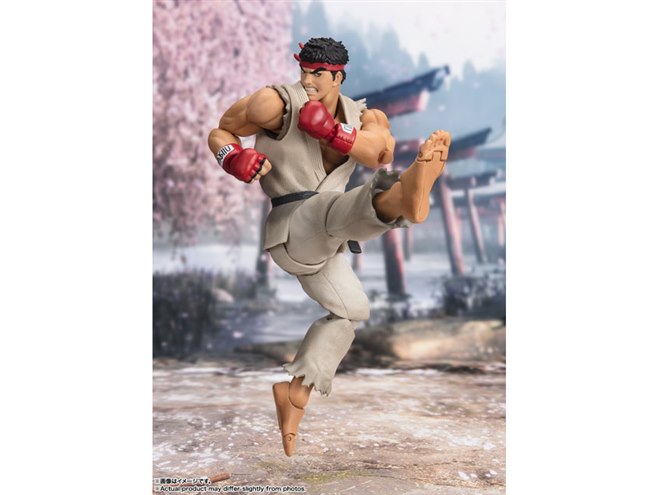 ストリートファイター」リュウがS.H.Figuarts化、波動拳