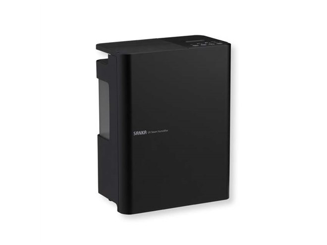 SANKA SSH-8100UVBK UVパワースチーム式加湿器　新品未使用 SANKA、UV-C照射で加湿＆清潔さをアップさせる「UVスチーム加湿器