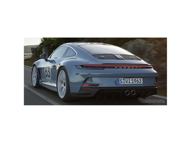 ポルシェ 911 の60周年記念車、軽量仕様『S/T』に「ヘリテージデザイン
