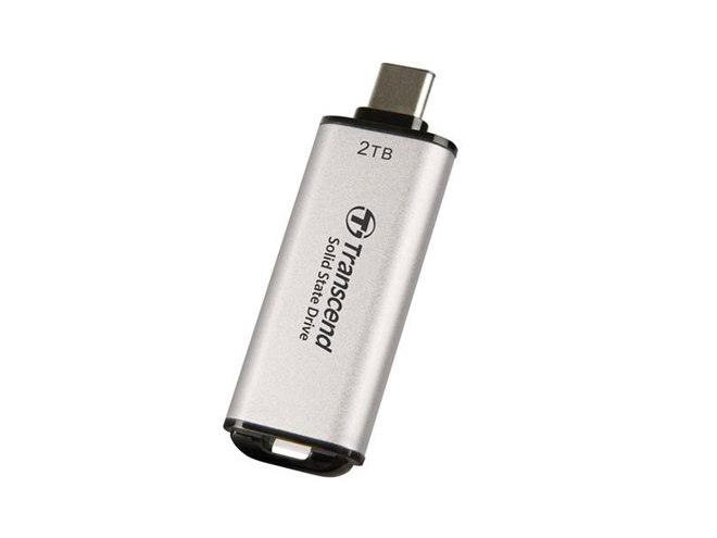トランセンド、USB Type-C接続のポータブルSSD「ESD300」に新色