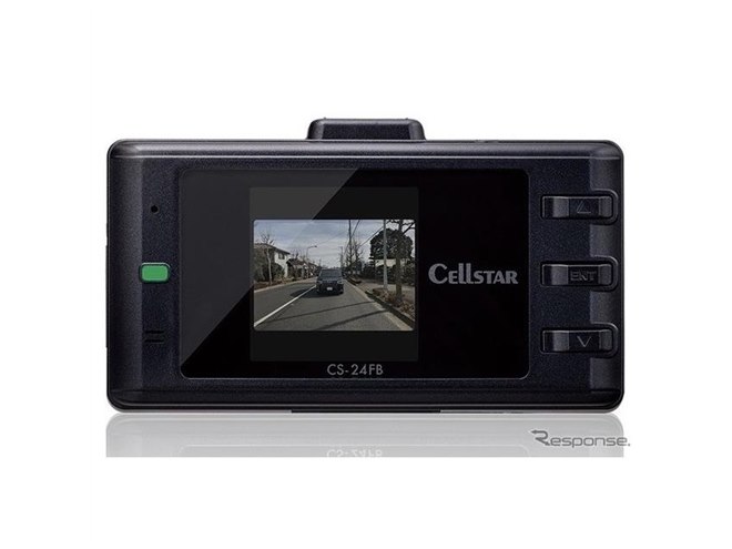 200万画素フルHDのリア専用ドラレコ、セルスター「CS-24FB」発売