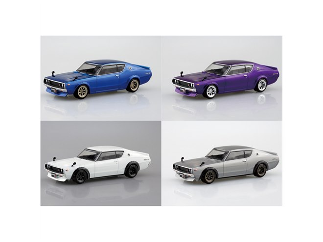 AOSHIMA、「ケンメリGT-R」シリーズ初のカスタム仕様を1/32スケールで再現 - 価格.com