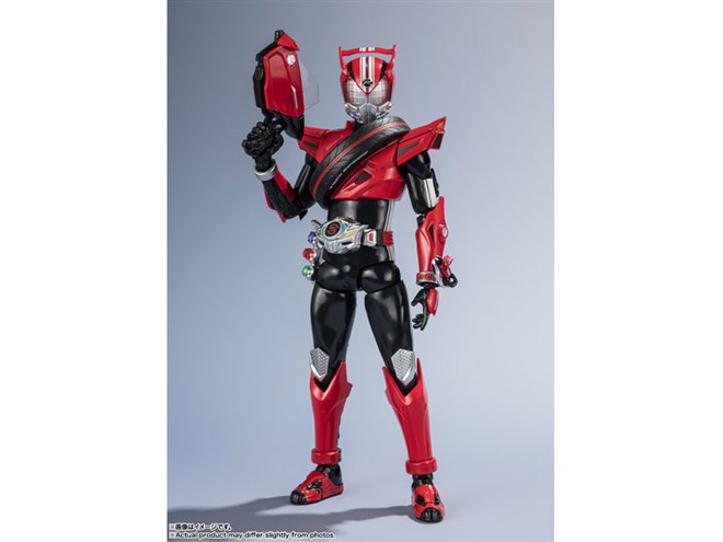 仮面ライダードライブ」タイプスピードがS.H.Figuartsに再登場、武器