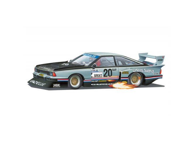 AOSHIMA、“幻のスーパーシルエット”デビュー直後1981年式「ガゼール