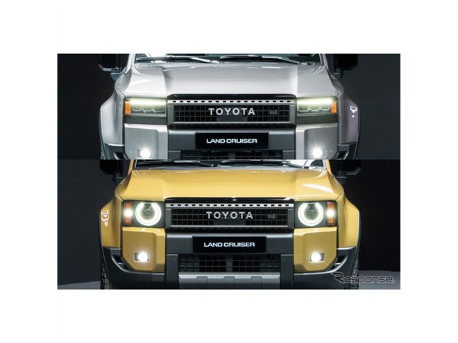 d*8様 ランクル250 丸目ヘッドライト美品