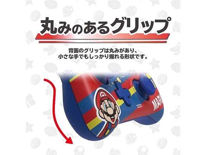 HORI、「マリオ」デザインを採用したホリパッド ミニ - 価格.com