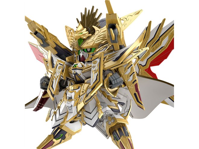 バンダイ、バックパックのキャノンが展開可能な「SDW HEROES 天下無双