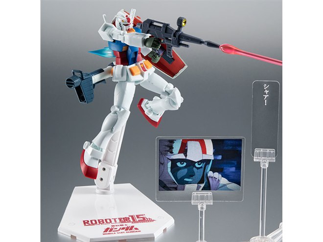 ROBOT魂15周年記念仕様「RX-78-2 ガンダム ver. A.N.I.M.E.」が