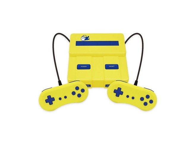 ブックオフ限定Ver.のレトロゲーム互換機、公式キャラ「よむよむ君」を
