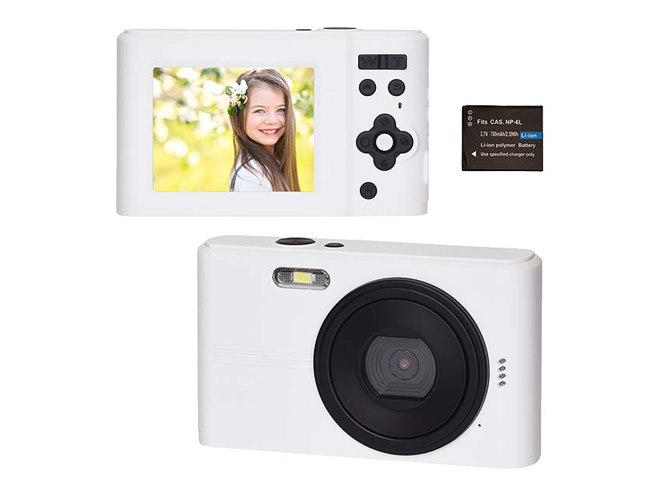 KEIYO、ツートンカラーのコンパクトデジカメ「NT-DC001」8,980円